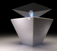 實現(xiàn)全息投影技術的原理